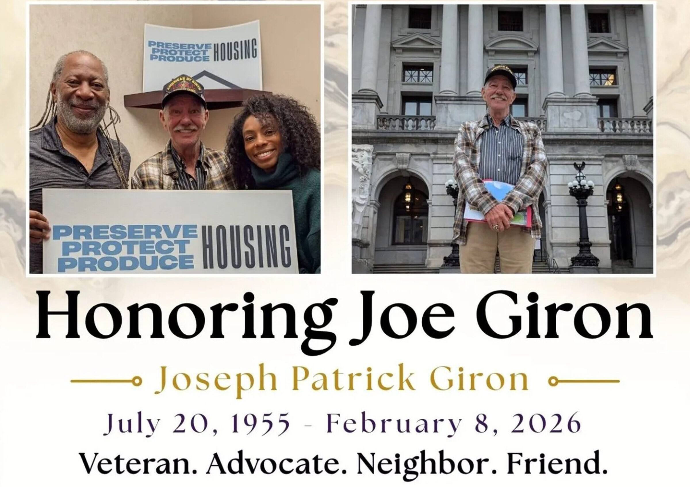Honoring Joe Giron